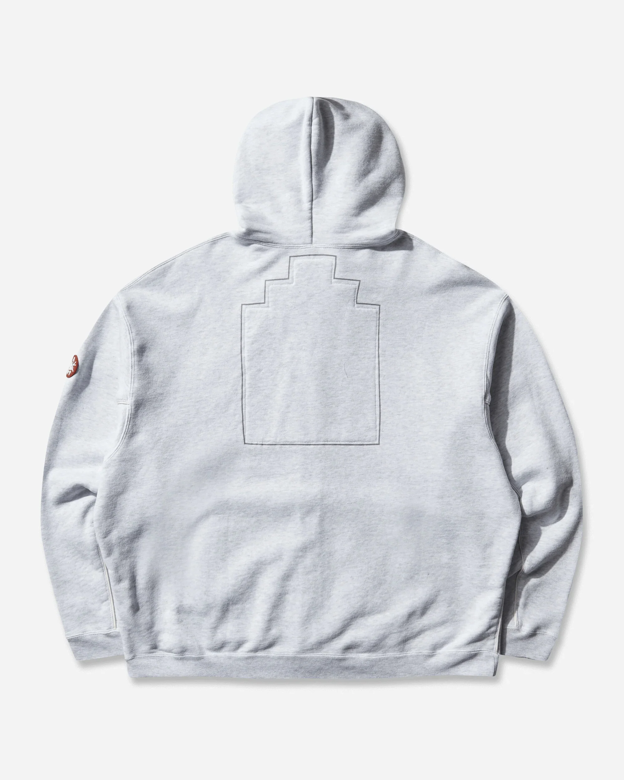 CAV EMPT - "Solid Loose" Grey Zip Hoodie - Image 2