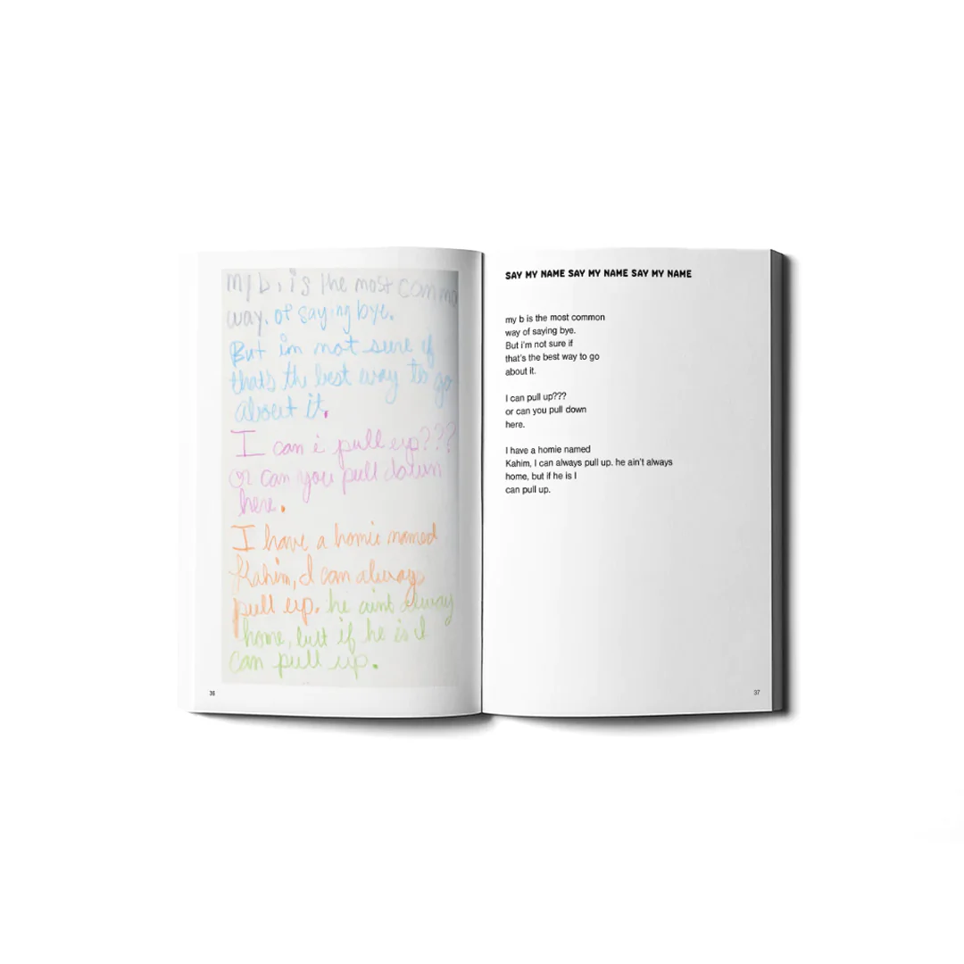 Coloured Publishing - "Hear the Sound of My Voice Talking Drown the Sound of My Feet Walking" Zine - Image 4