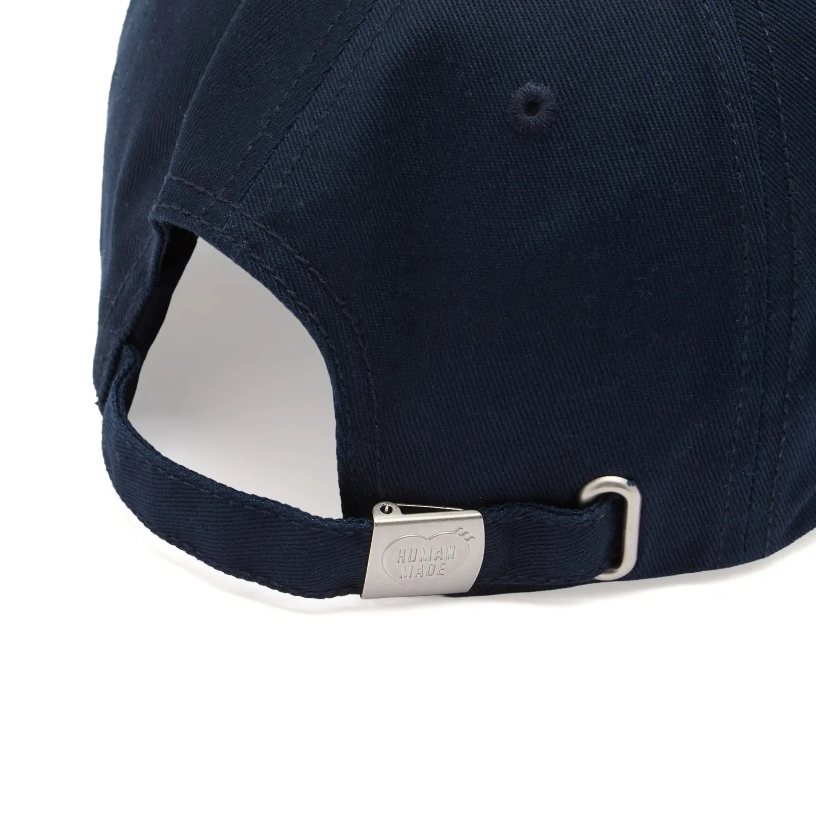 Human Made - Navy "Twill" 6 Panel Hat - Image 2