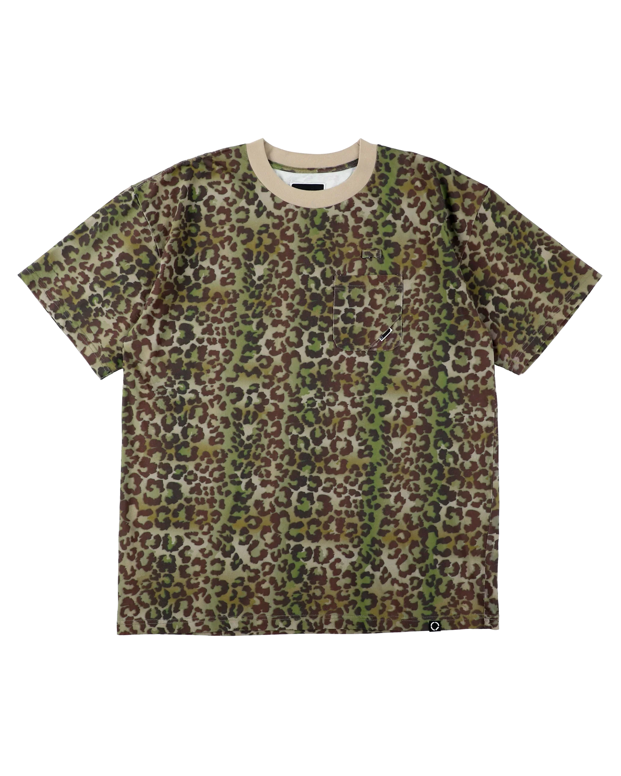 PHINGERIN - Optical Loop T-Shirt Leopard