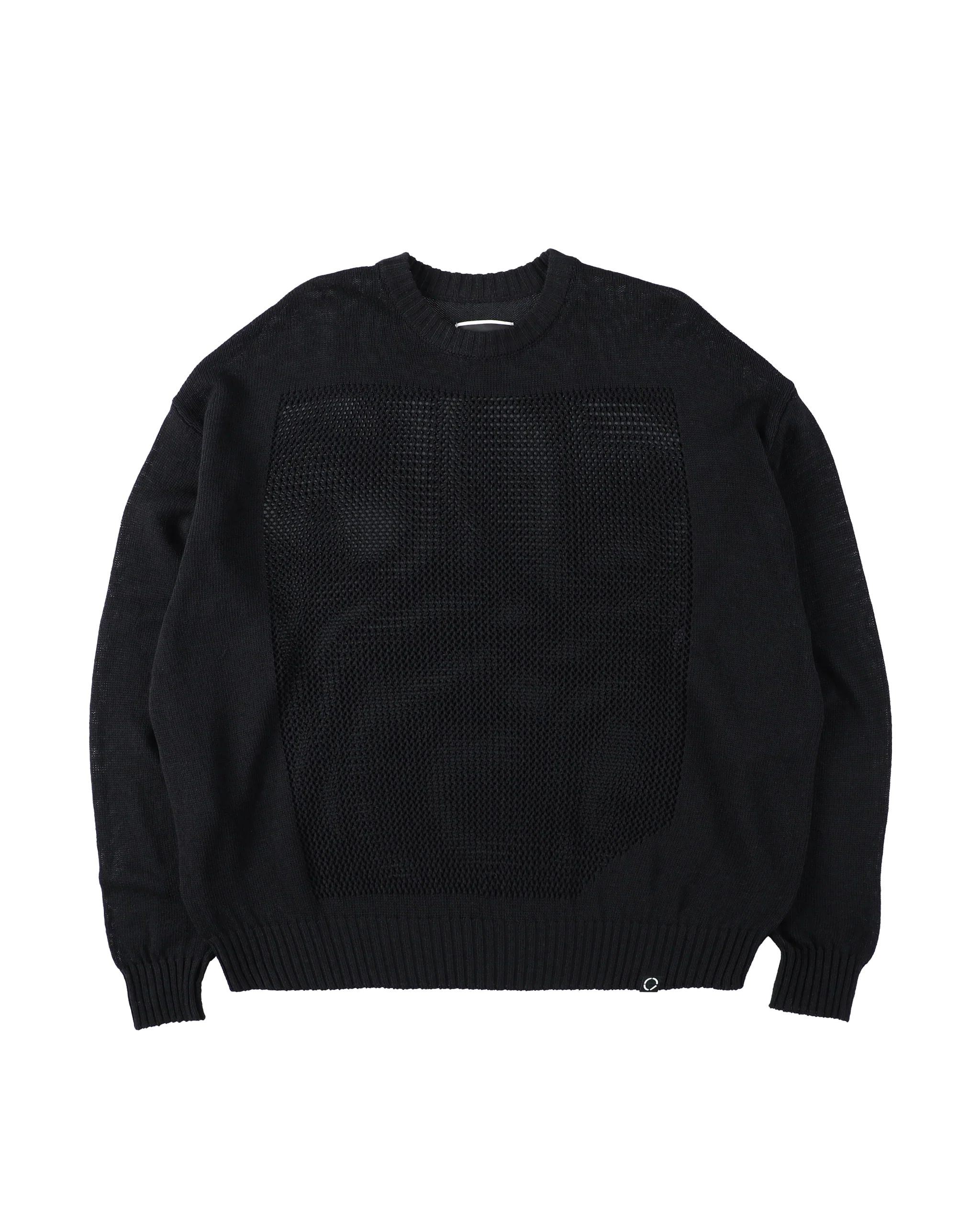 PHINGERIN - "Window Web" Black Sweater