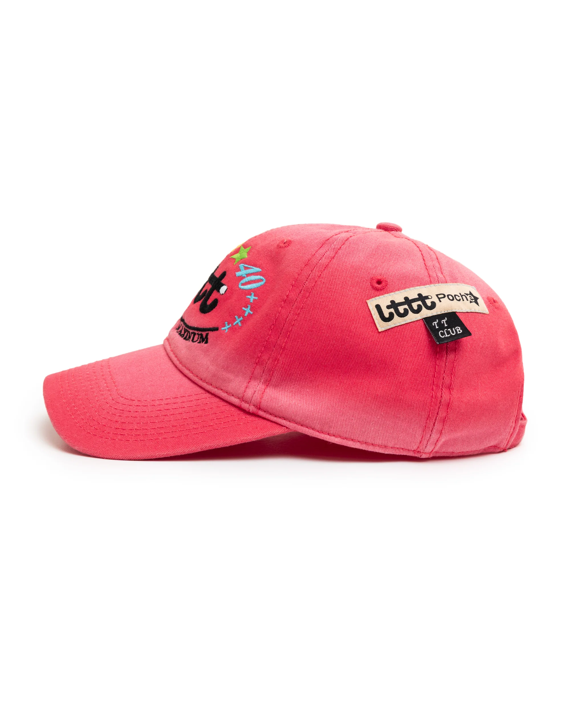 Poche Studio - LTTT - "CLUB" CAP V.3 Maximum Pink - Image 2