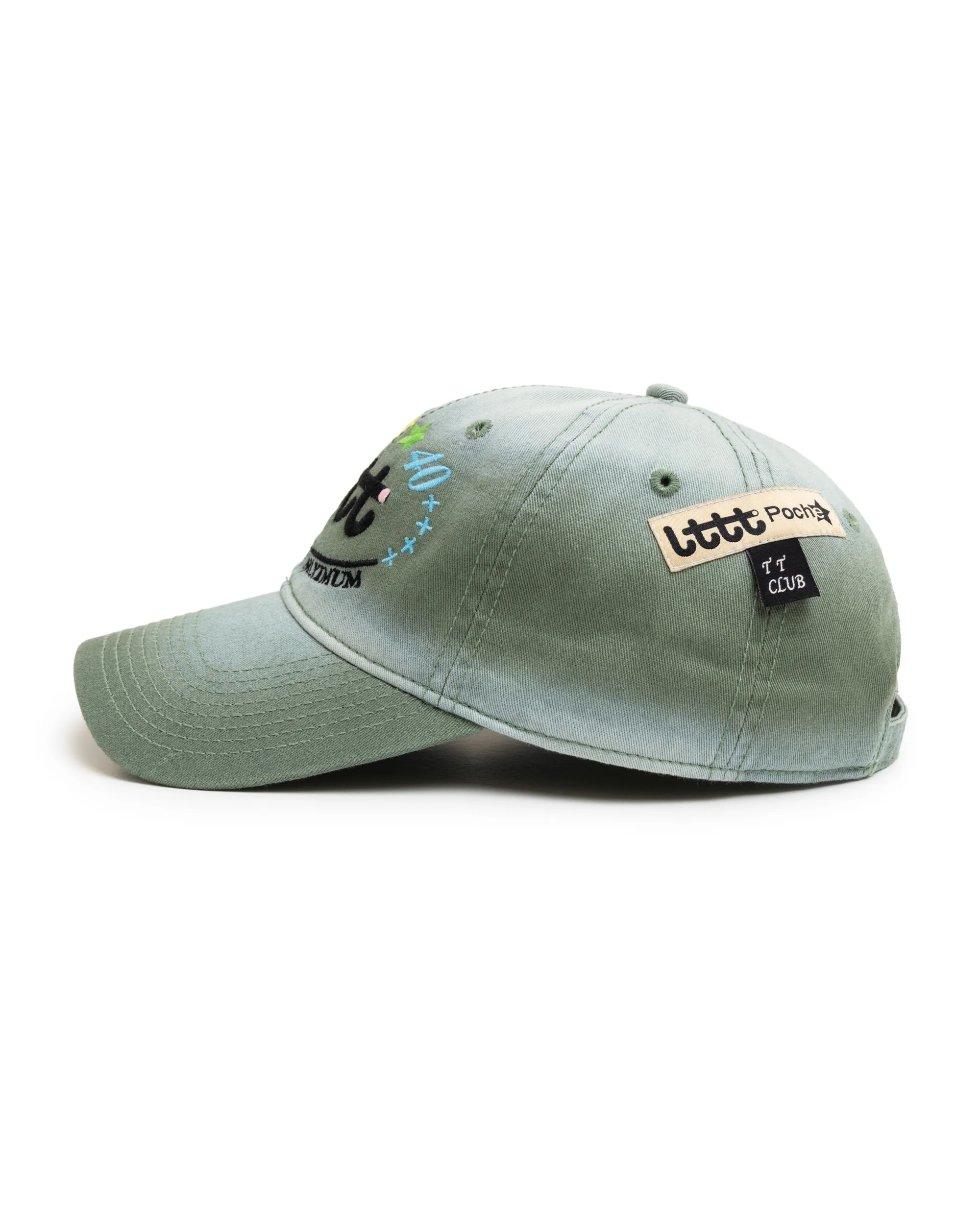 Poche Studio - LTTT - "CLUB" CAP V.3 Maximum Green - Image 2